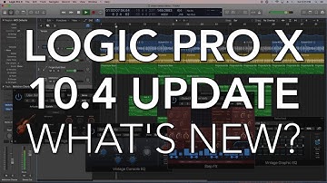 LOGIC PRO X 10.4 UPDATE - What