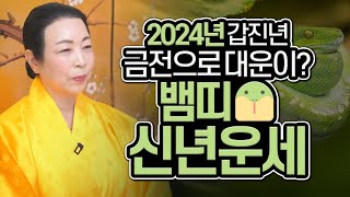 2024년 갑진년 금전으로 대운이 들어왔다!? 뱀띠 신년운세 / 2024년 뱀띠운세 / 용천황후곽보살