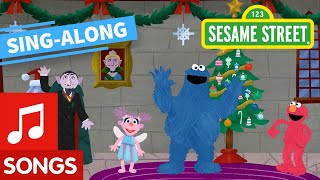 sesame street christmas with the count lyric video
