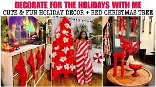 DECORATE WITH ME FOR CHRISTMAS (RED CHRISTMAS TREE) by Ten Ways To Wear It 8,980 views 5 months ago 25 minutes
