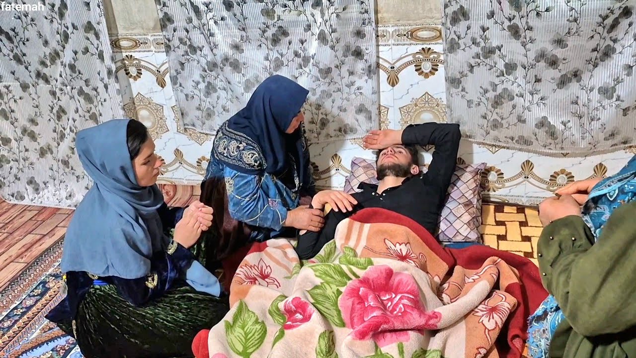 Fatemeh's meeting with her mother and Behnam while they are ill