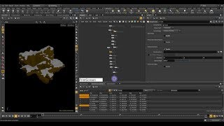 houdini 16 // snow cover effect
