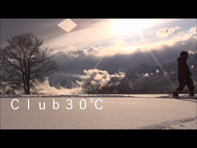 Club30℃ vol3 【スノーボード　カービング　フリーランムービー　2015-16 　総集編】 急斜深回り 　PC又はPCモード閲覧用