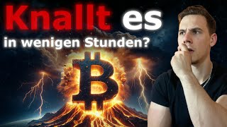 Bitcoin: KNALLT es Morgen? Bereit sein, darauf kommt es JETZT an!