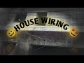  Electrical House wiring full video || pipe board setting with MCB fitting 🟥✨🤩#electricwork #video 