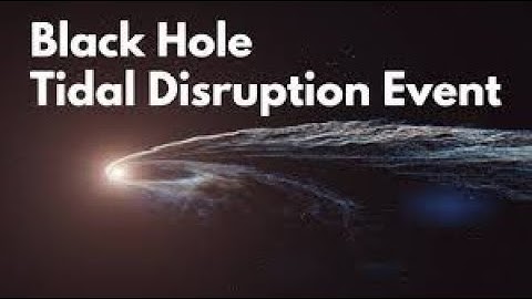 Black Hole Tidal Disruption Event
