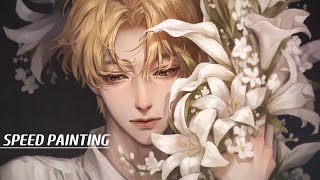 꽃다발 Bouquet [Speed Painting / Clip Studio]