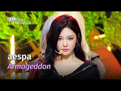 aespa (에스파) - Armageddon [ENG Lyrics] | KBS WORLD TV 240531