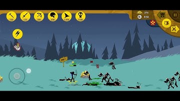 Killing as many zombies as I can#stickwarlegacy#stickwar#gameplay