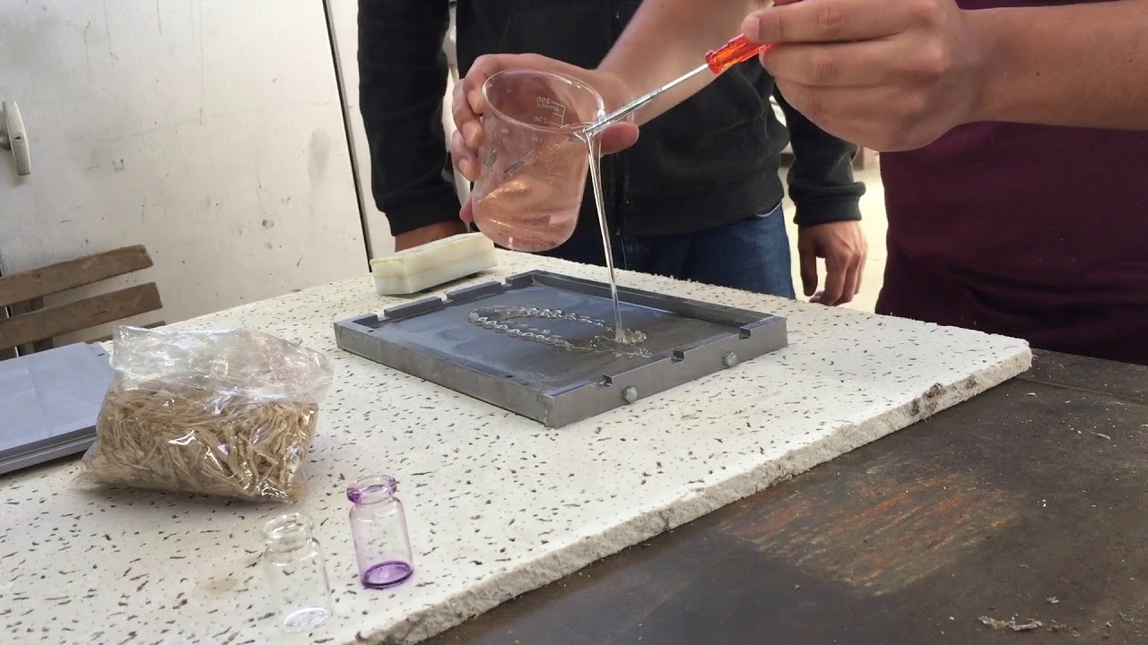 2. Fabricación de material compuesto de