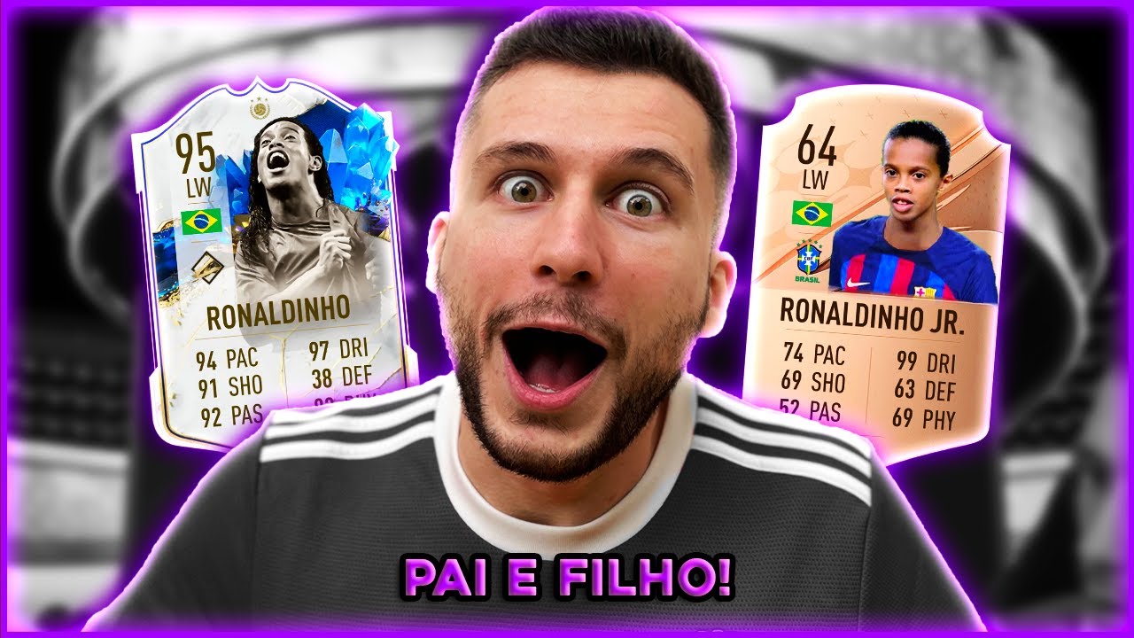 MONTEI UM TIME DE PAIS E FILHOS NO FIFA! ULTIMATE TEAM
