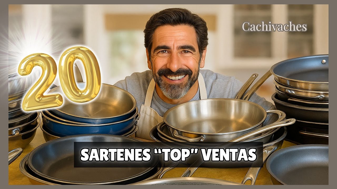 Las 20 SARTENES MÁS VENDIDAS en Amazon  [Con precios] Todas Super Ventas