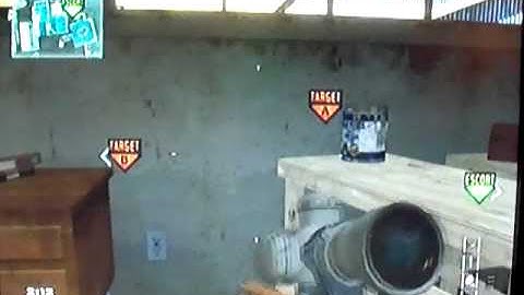 MW3 |  No Scope Across Map Headshot Jumpshot on SnD