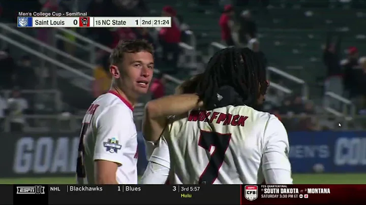 NC State vs Saint Louis M 12/12/25 - Goal Scored - Keeper Dissent - Caution Shown - 69th Minute