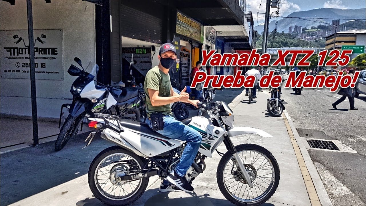 Тест-драйв Yamaha XTZ 125 | Обзор | Medina Motors