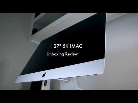 Buying an Apple Imac in Mid 2018 - 4.2 i7 SSD 16gb - Unbox & Setup