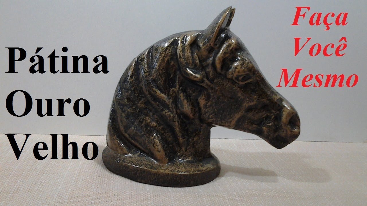 FAÇA VOCÊ MESMO - PÁTINA OURO VELHO - 