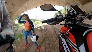 Testing 360 camera on CRF250 Rally - suspension struggles exposed screenshot 3
