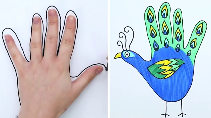 Draw an Animal Using Your Hand Shape! | Fun & Easy Drawing Trick