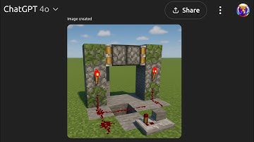 Can ChatGPT create a redstone piston door?
