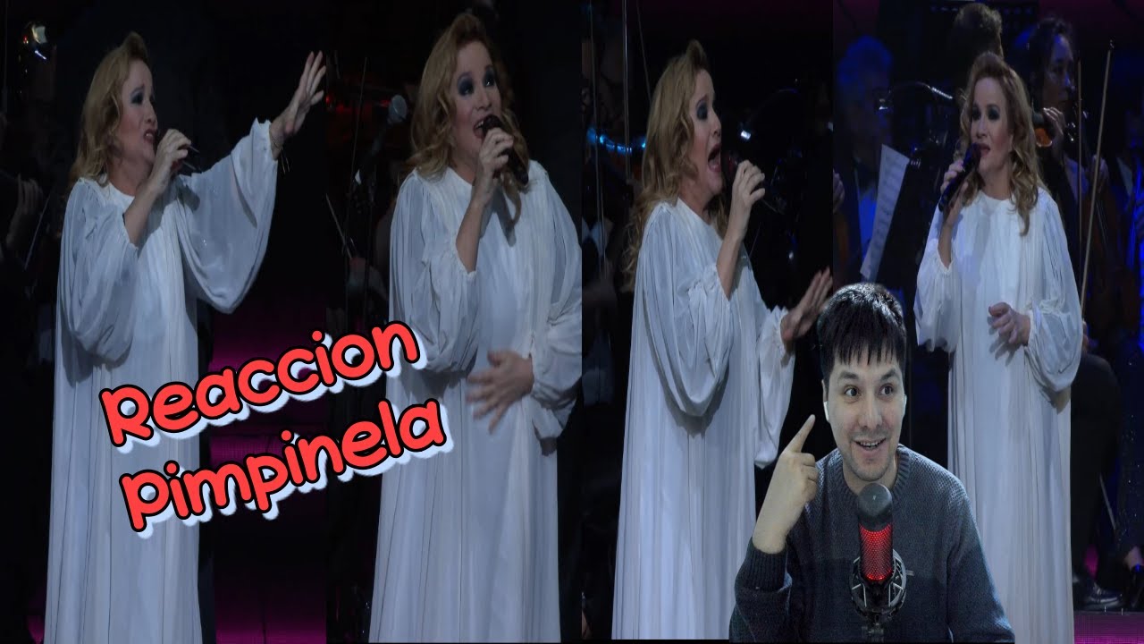 Reaccion Pimpinela  Yo, dueña de la noche en vivo 2025