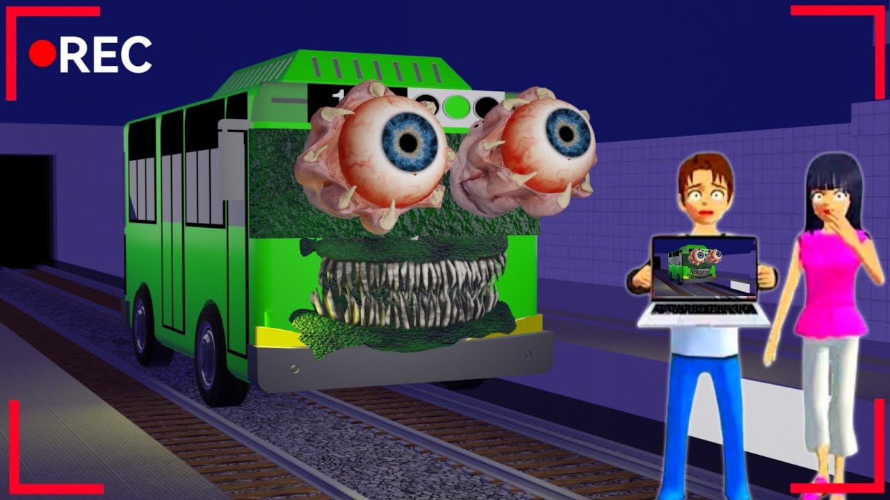 Есть ужасный секретный уголок, где видеонаблюдение засняло Аномали Тайо, пожирателя глаз 😱 СИМУЛЯ...