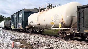 Highballing Northbound out of Waycross ga on the CSX Brunswick subdivision 10/11/25