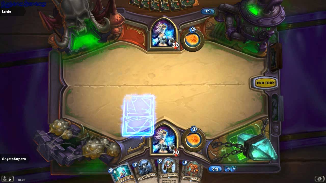 Hearthstone Goblins vs Gnomes 3 legendaries from Unstable Portal in 1 arena run - GogetaSuperx