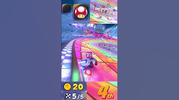 🤯 RAINBOW ROAD IS CRACKED!!! | Mario Kart World #shorts #mariokart