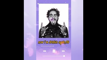 Thumbnail of post malone - Goodbyes ( Lyrics ) ft. you