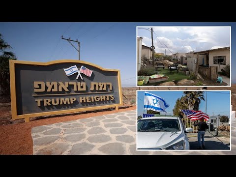 Trump Heights Thrives in Golan: Settlers Build Community Amid Strategic Challenges