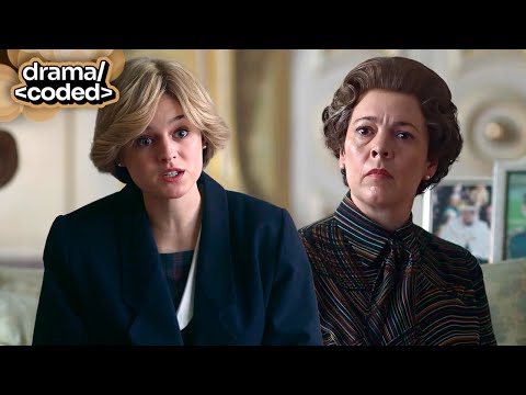 Video thumbnail: the crown (2020) - diana pouring her heart out while the queen checks her watch