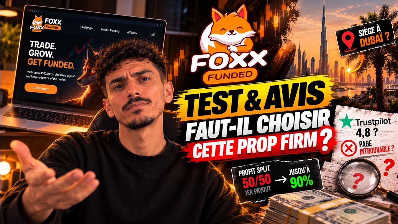 Vidéo : Foxx Funded en images — présentation et avis