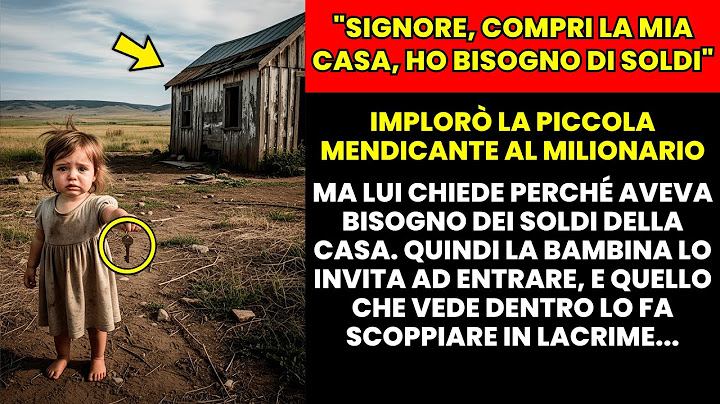 "COMPRI LA MIA CASA, HO BISOGNO DI SOLDI!" MA QUANDO IL MILIONARIO GUARDA DENTRO LA CASA…