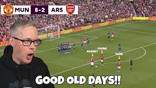 Mark Goldbridge Watches Man United Destroy Arsenal (8 - 2) 2011/12