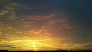 Winter Solstice Sunset Time Lapse - December 21, 2016