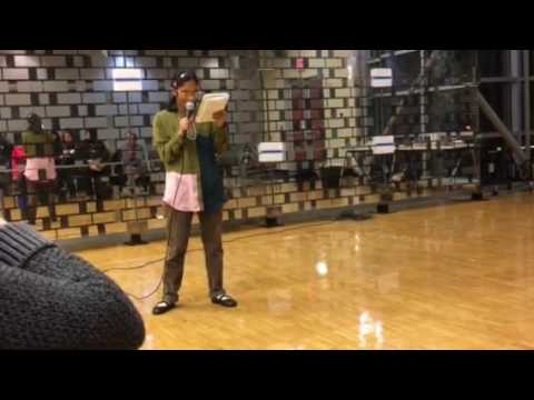 Original Poem, "Break The Silence" ~ Live Reciting ~ Zohra Gilani's Poetry Open Mic-Night 1/27/17
