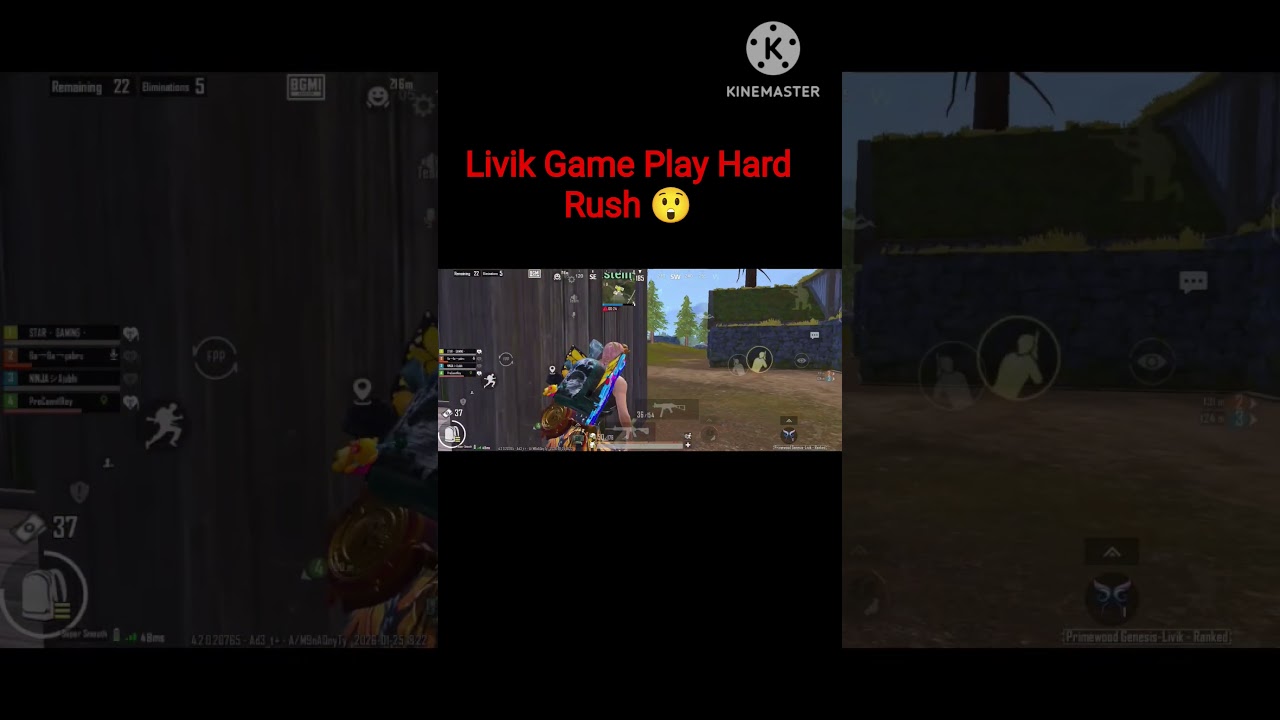 Hard Rash 💀Star Jokar 👽Gaming 🔥 Bgmi Short video 