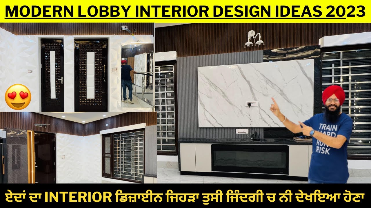 Modern Lobby Interior Design Ideas 2023 | \