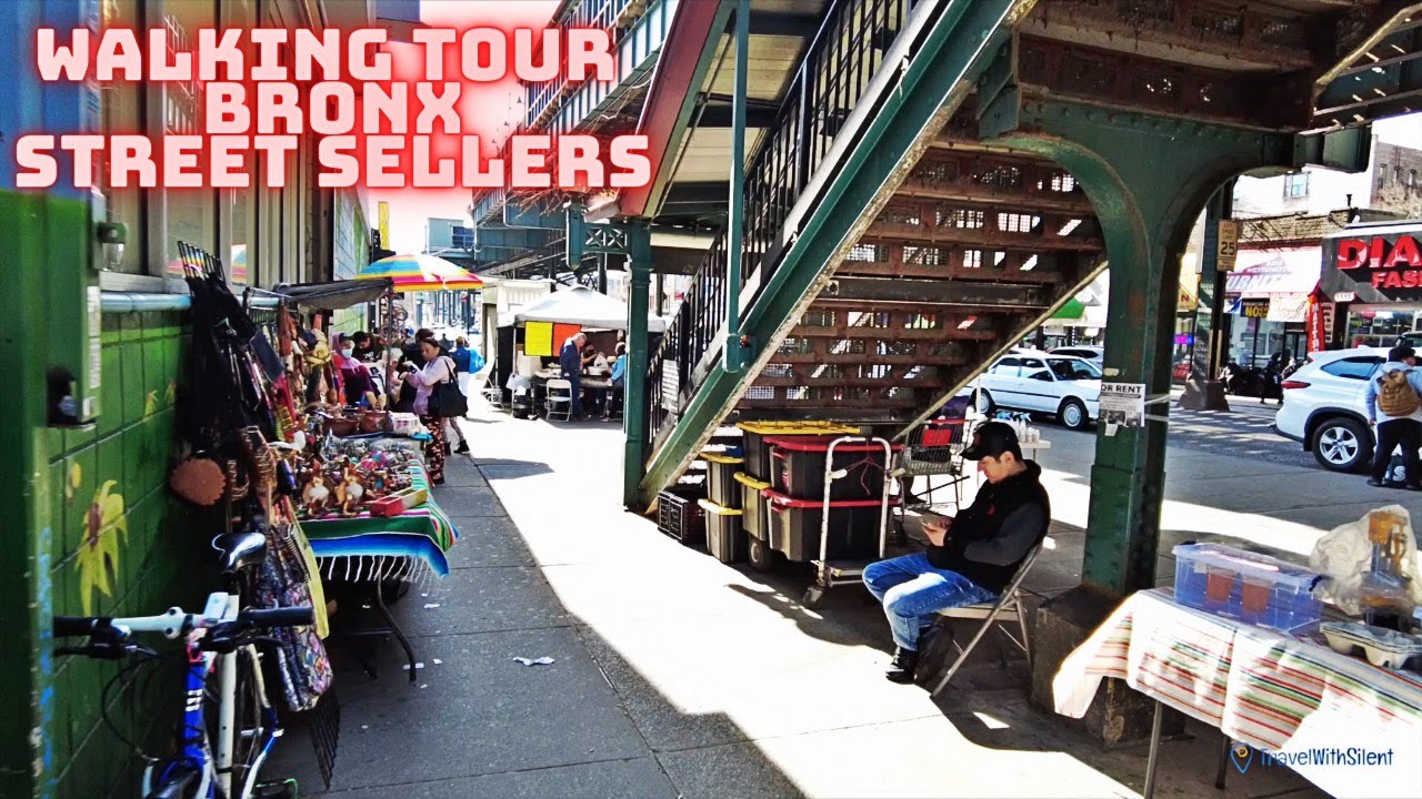 Walking Tour Bronx, NYC Street Sellers