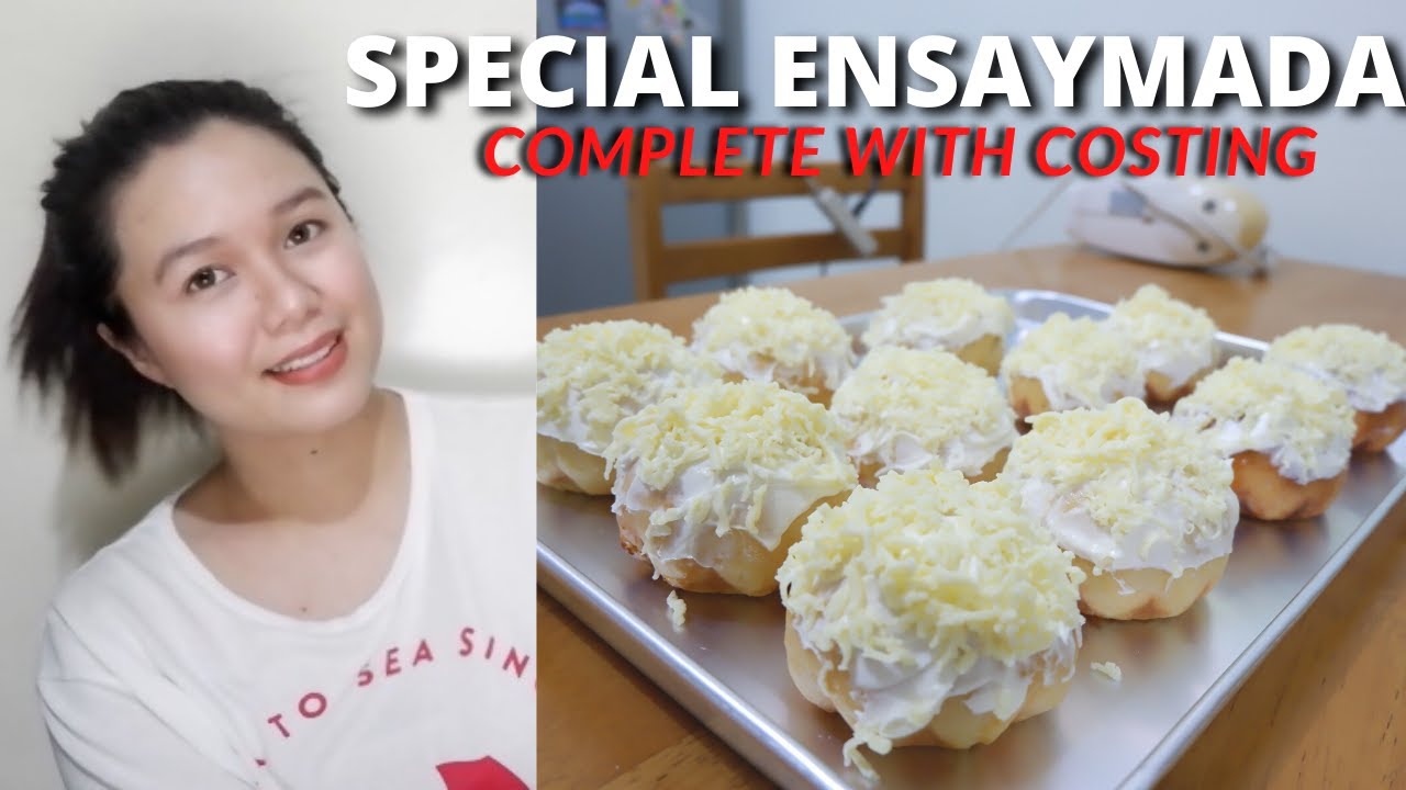 SPECIAL ENSAYMADA WITH COSTING | NO OVEN? NO PROBLEM!