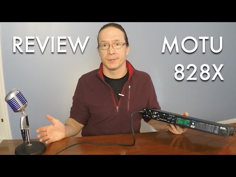 Review: MOTU 828X Audio Interface