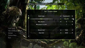 Sniper: Ghost Warrior Demo - Multiplayer Weaponry/Maps Test