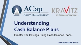WEBINAR: Understanding Cash Balance Plans