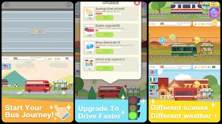 Idle Travel Bus Gameplay Android Mobile screenshot 2