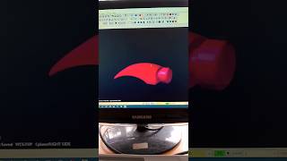 Mastercam X5 3D modeling - Hammer Head #mastercam #cadcam