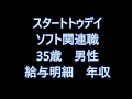 スタートトゥデイ　ソフト関連職　35歳男性　給与明細