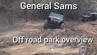 off road park near Houston (general sams overview)