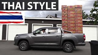 Maxus eT90 banana box test