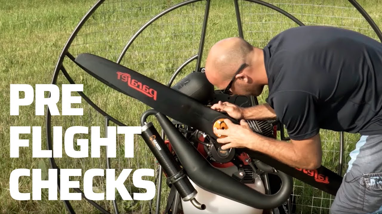 Предполетные проверки — лучшие советы для парамоторных полетов